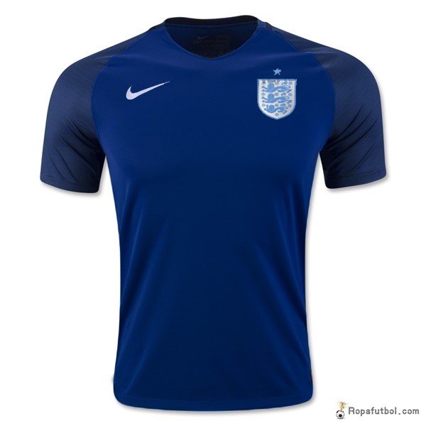 Camiseta Inglaterra Replica Segunda Ropa 2017 Azul